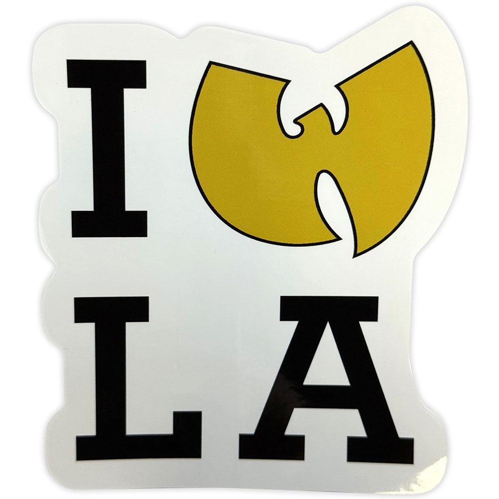 WuTang Clan - LA Autocollant - Blanc